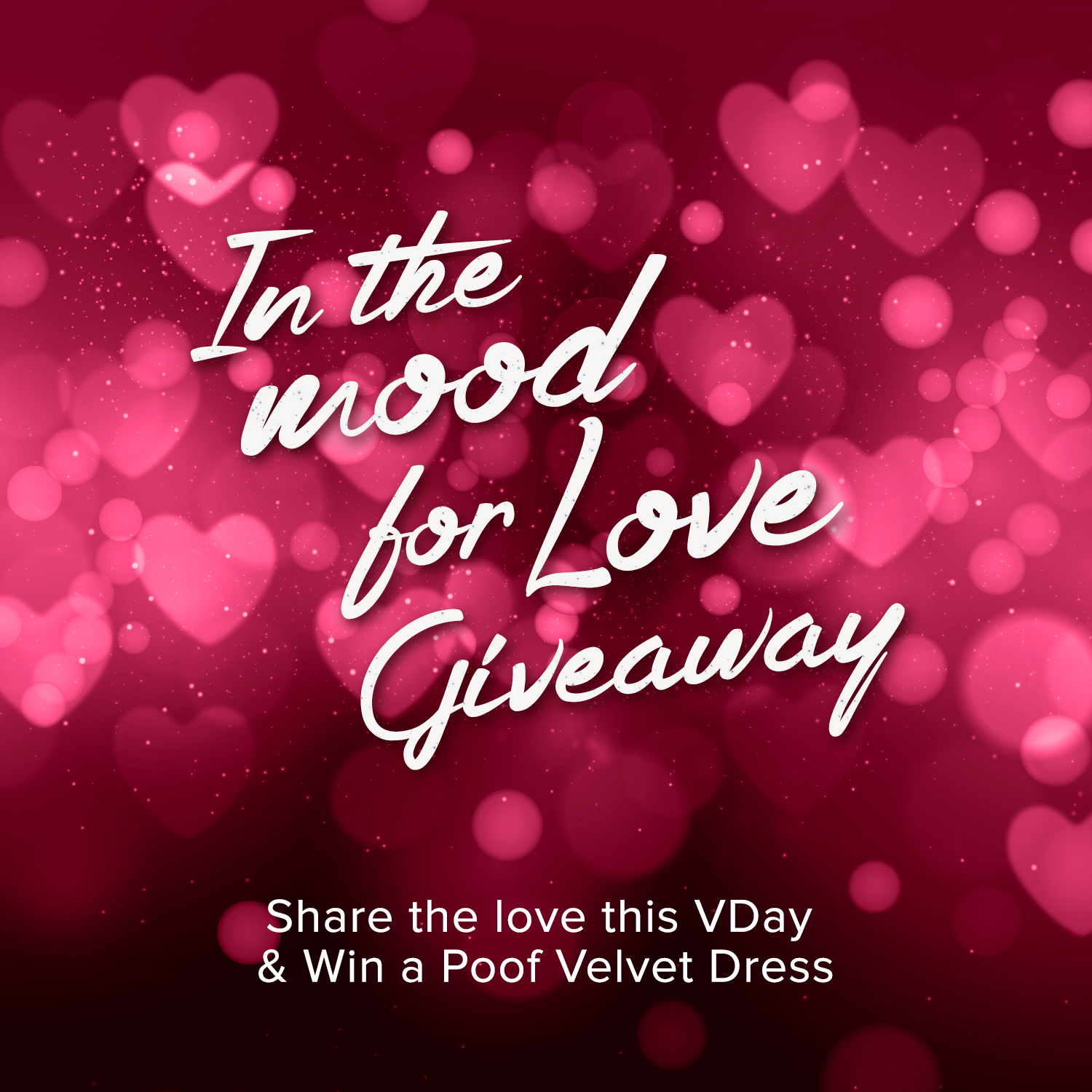 In the Mood for Love Giveaway