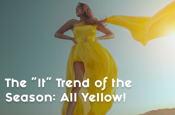 All-Yellow Closet this Spring is a Major Fashion Move