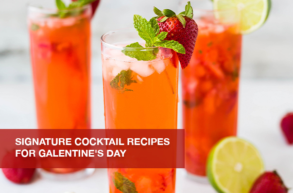 Signature Cocktail Recipes for Galentine’s Day